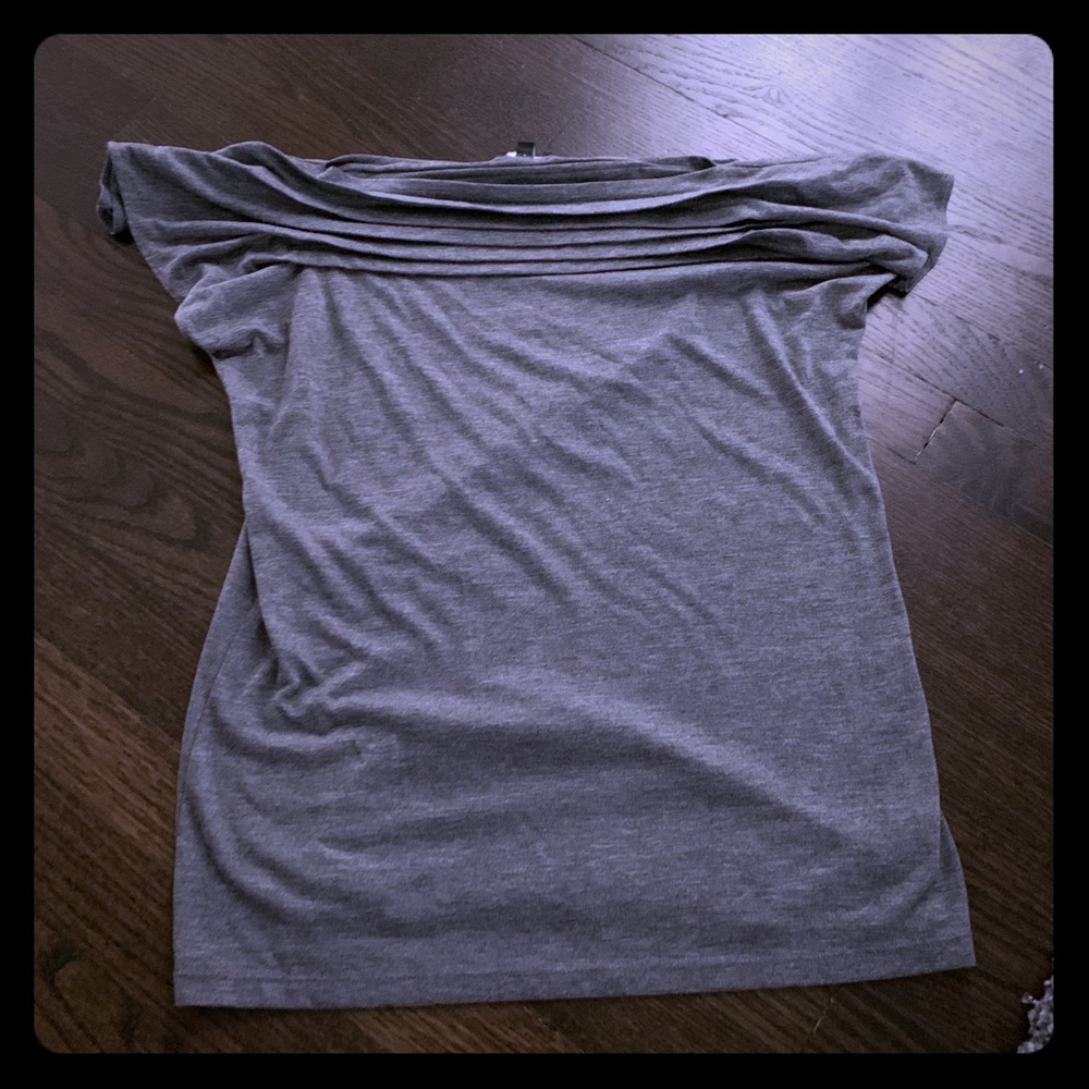 Talbots grey shirt